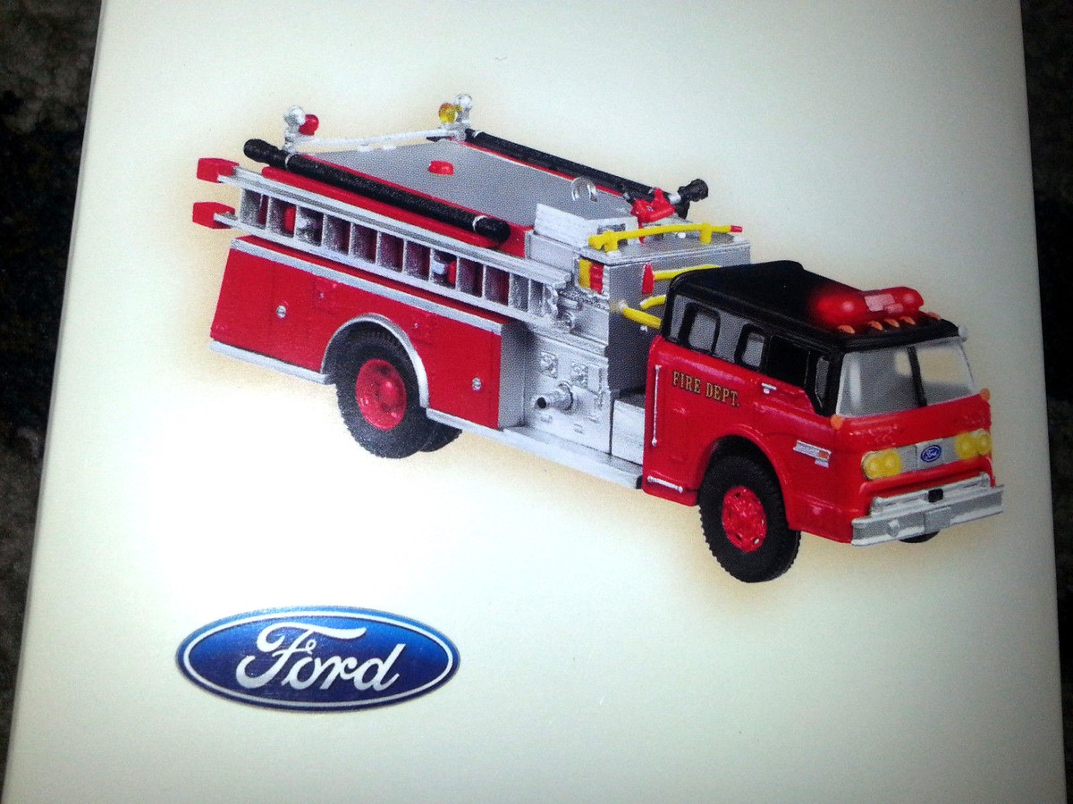 Hallmark Keepsake Fire Brigade 10種 Hallmark Keepsake 1936 Ford Fire Engine Ornament 2012 #10
