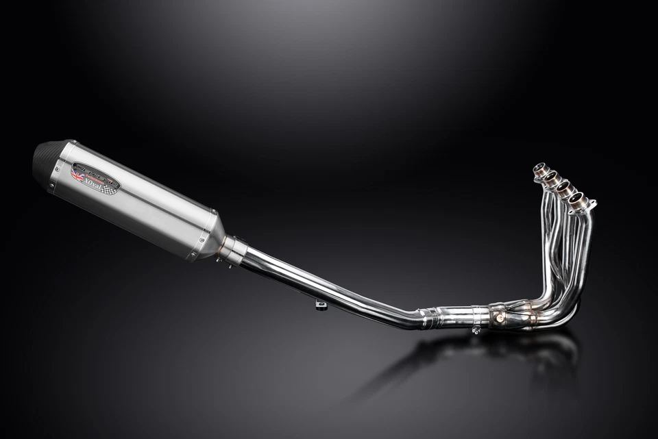 Silenciador de escape completo Kawasaki ZX-14R 2012-2023 4-1 13,5" acero inoxidable X-Oval Foto 2 de 4