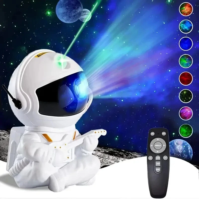 Galaxy Star Projector LED Night Light Star Sky Astronaut Projector Lamp for Deco - 画像2/16