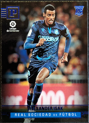 2019 Panini Chronicles La Liga #376 Alexander Isak RC Rookie Blue