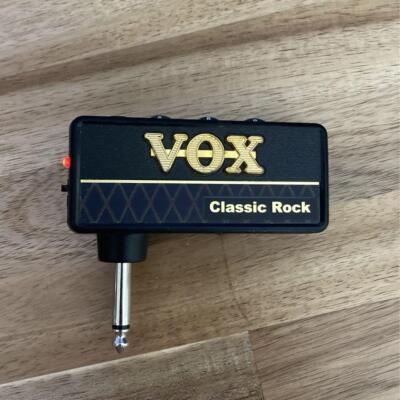 VOX amPlug Classic Rock AP-CR Kopfhörer Gitarrenverstärker Power 2 AAA-Batterien