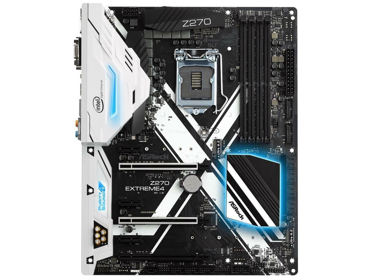 FOR ASRock Z270 EXTREME4 Motherboard Supports 6/7 Generation DDR4