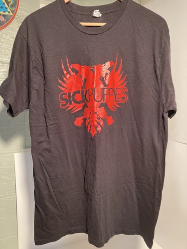 2013 Sick Puppies Tour T Shirt XL Alternative Metal Band