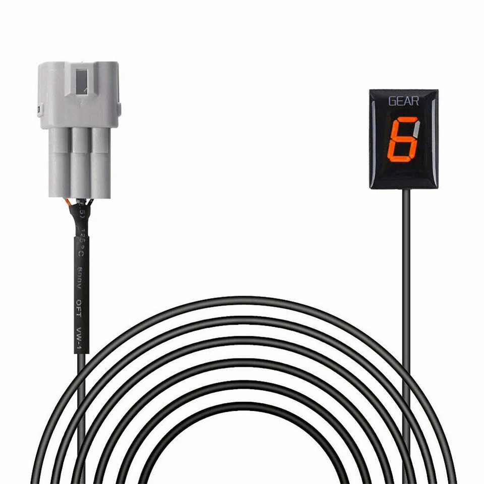 Orange LED Motorcycle Gear Display Indicator for Suzuki SV650 DL650 DL1000 VL800 Foto 4 de 4