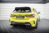 Heck Ansatz Flaps Diffusor V.1 FüR BMW 1Er M-Paket M135I F40 Schwarz Hochglanz