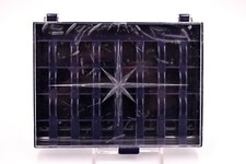 Bobbin Case,Clear Lid,Blue Case,Holds 32 Bobb...