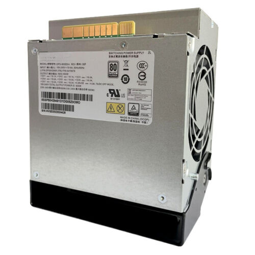 DPS-900EB A Power Supply 900W For Lenovo P520 P720 Workstation FRU P/N: 54Y8979 - Afbeelding 1 van 5