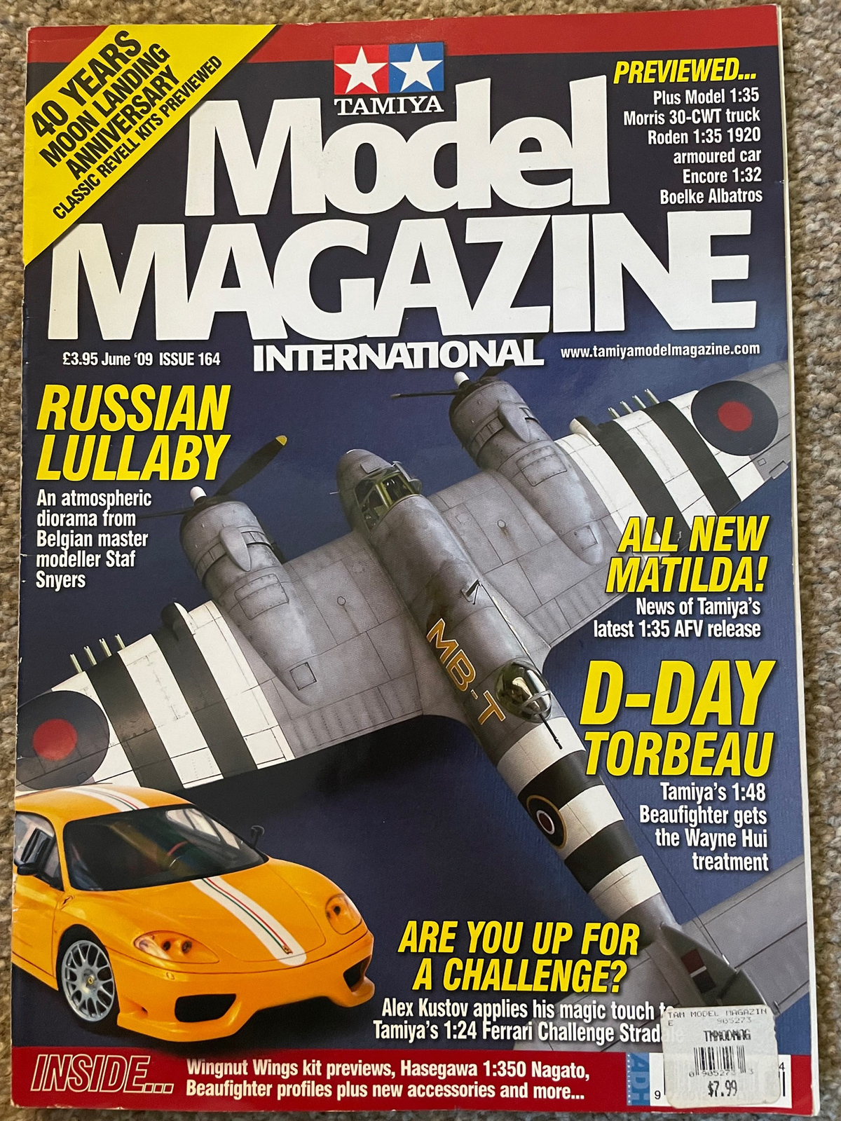 TAMIYA 164 WW2 D-DAY TORBEAU FERRARI 360 MODENA APOLLO MOONSHOT IJN NAGATO WW1
