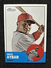 ERICK AYBAR #167 2012 Topps Heritage Baseball QTY Los Angeles Angels