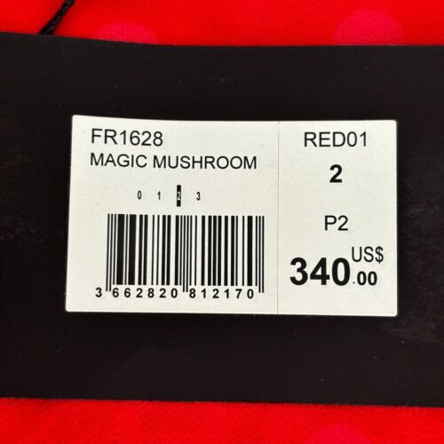 The Kooples Seiden-Wickelkleid gepunktet – hellrot Größe 2 US Small 340 $ - Bild 5 von 12