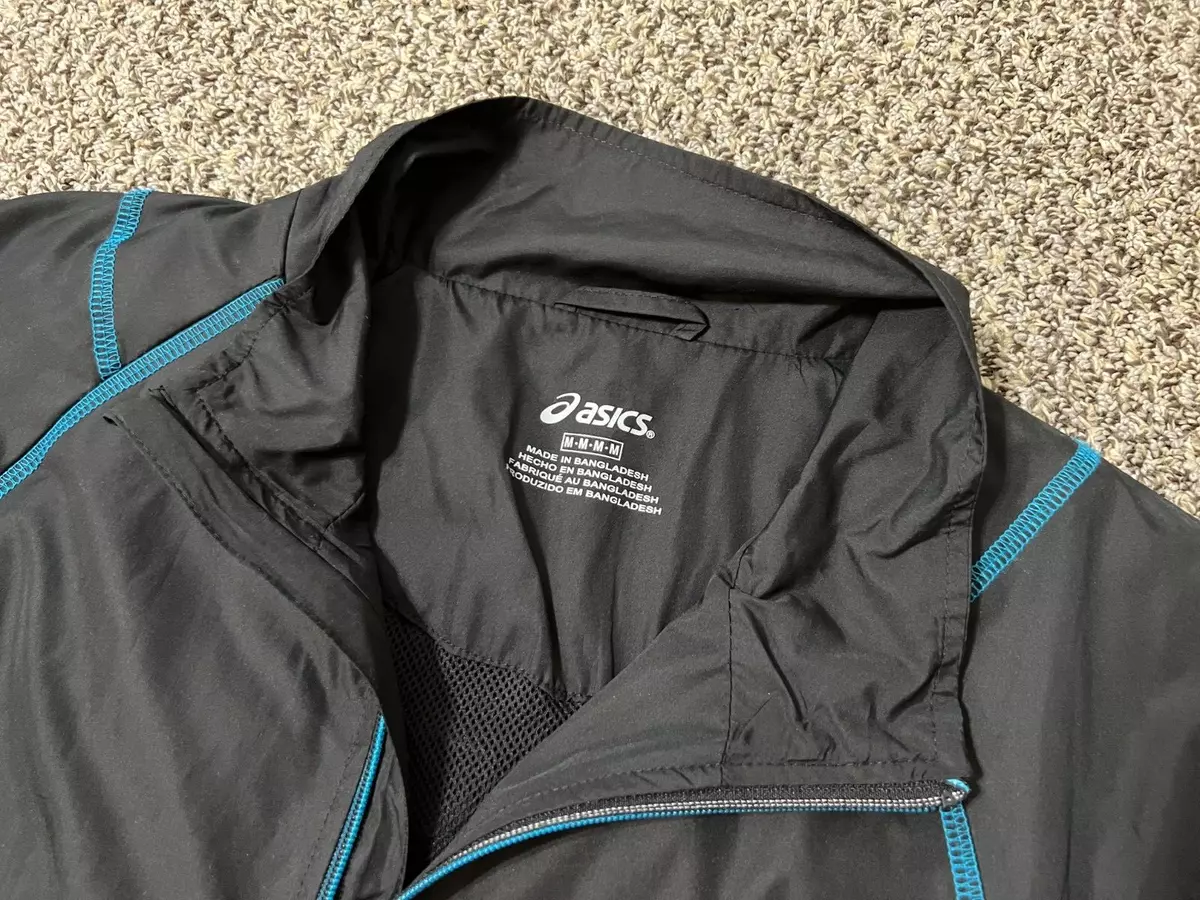asics black jacket