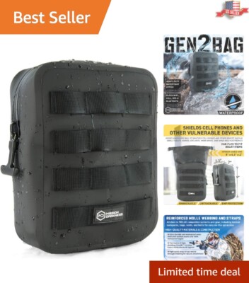 Advanced Waterproof Faraday Pouch - Compact Device Security & Signal Isolation