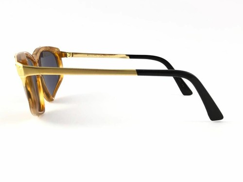 NEW VINTAGE THIERRY MUGLER 25 732 TORTOISE CAT EYE BROWN LENS 1980'S SUNGLASSES - Picture 4 of 9