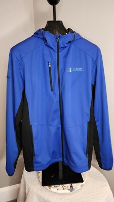 Port Authority Jacket Sz XL Ring Central Poly