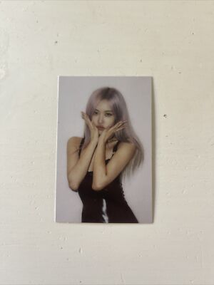 BLACKPINK The Album Rosé Photocard HYLT Lovesick Girls