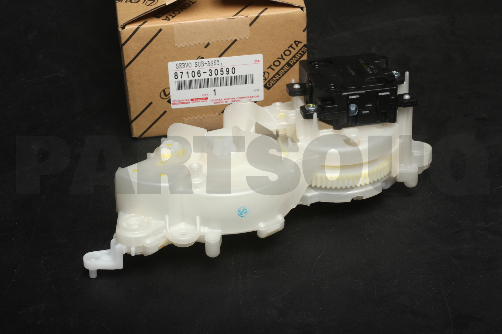 8710630590 Genuine Toyota DAMPER SERVO SUB-ASSY, AIR CONDITIONER 