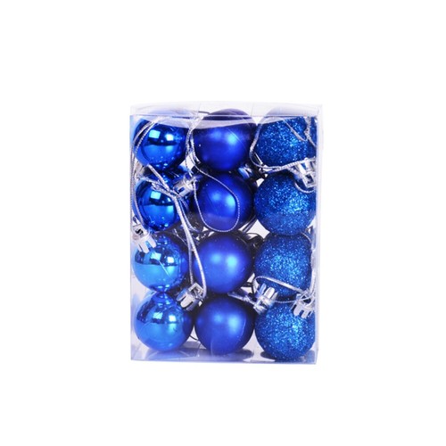 24pcs Christmas Balls Christmas Tree Decoration Shatterproof Xmas Hanging Balls - Picture 16 of 24