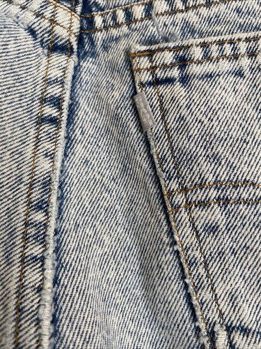 Vintage Levi’s Women’s Jeans SilverTab The Legend Stone Acid Wash Sz Tag Missing - Picture 7 of 10