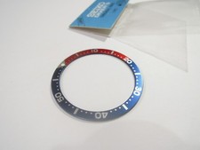 NEW BLUE/RED PEPSI BEZEL INSERT 38MM LARGE DIVERS SKX009 /SKX007 /7002/6309-7040