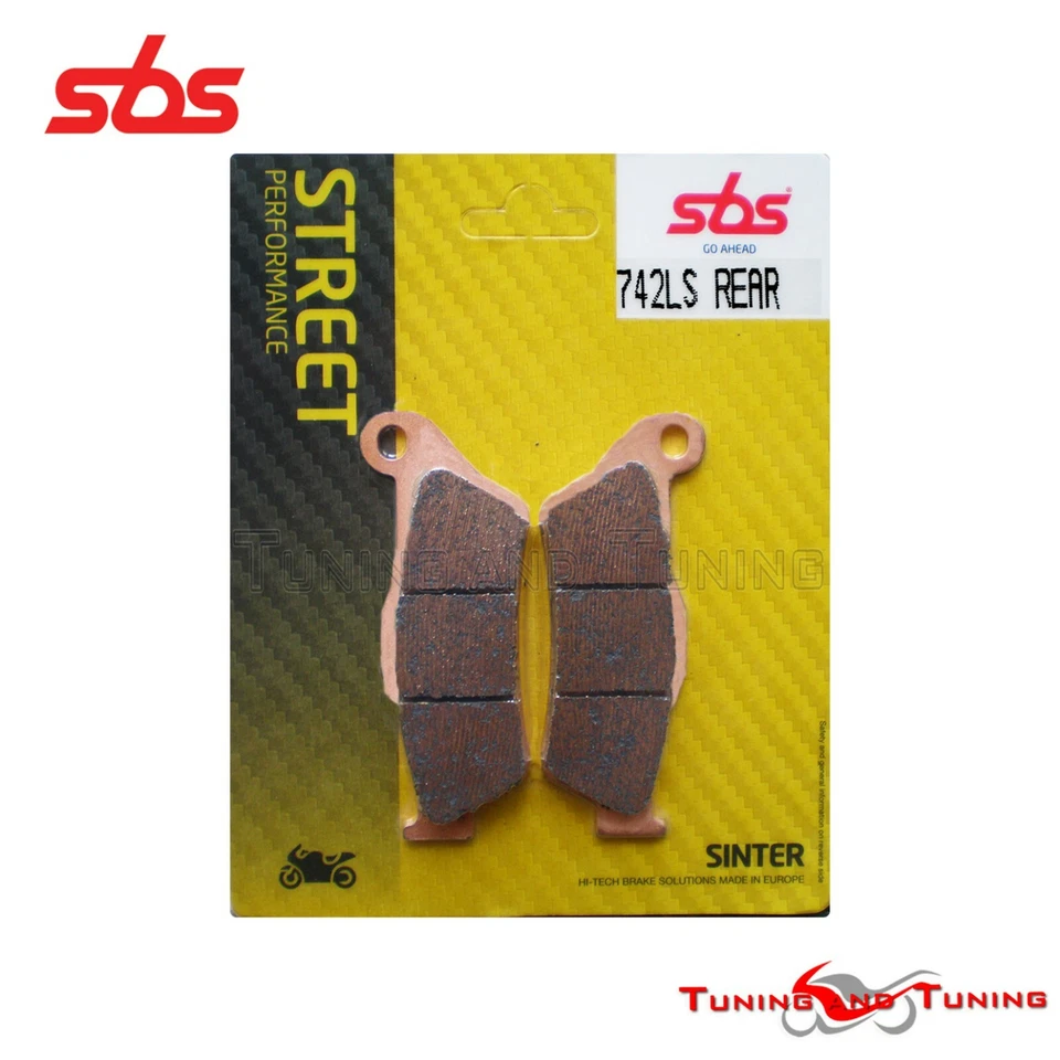 Pastiglie Freno Posteriore SBS LS SINTER PER BMW R 1200 RT 2005 2006 2007>2009