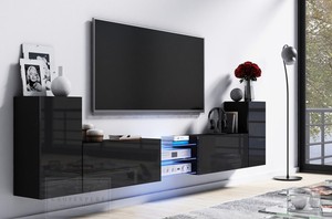 Tv Lowboard Design Wohnwand Galaxy Mirage Hochglanz Board HiFi Tisch ... Tv Lowboard Design Wohnwand Galaxy Mirage Hochglanz Board HiFi Tisch ...