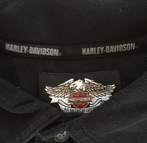 Harley Davidson Polo Style Shirt XL. Legendary Motorcycles - Picture 5 of 12