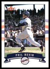 Phil Nevin 2002 Fleer #160 San Diego Padres MLB READ FREE SHIPPING AutographDen