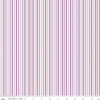 Stripes in Purple | Patchwork | Riley Blake