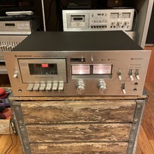 Vintage Kenwood KX-830 Stereo Cassette Deck NEEDS BELTS For Parts / Repair