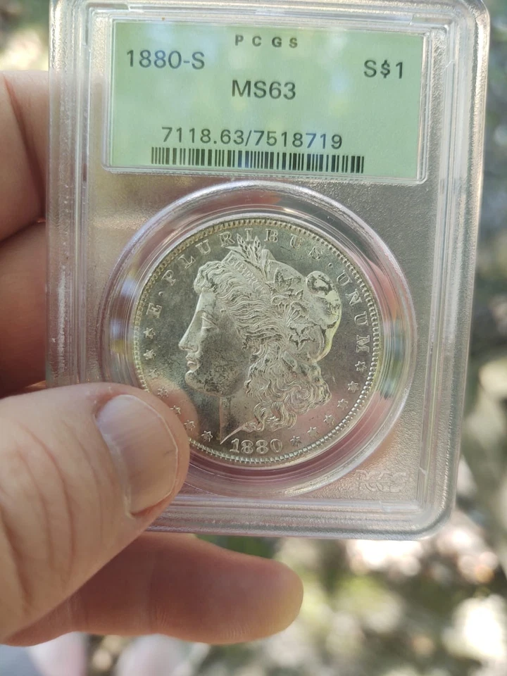 1880-S Morgan Silver Dollar PCGS OGH MS63 Gen 3.1-Should be Proof Like - Image 4 of 4