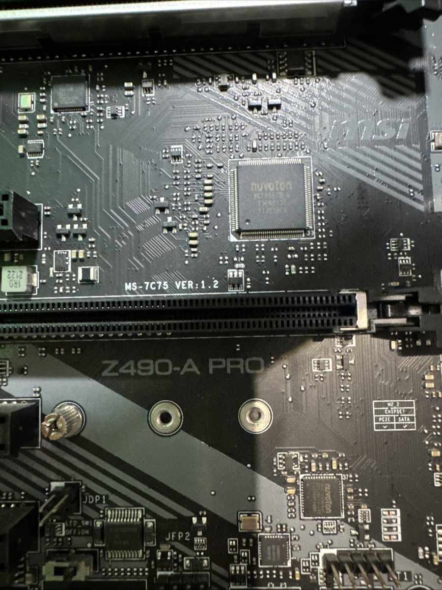 MSI Z490-A PRO LGA 1200 Intel Motherboard READY TO USED