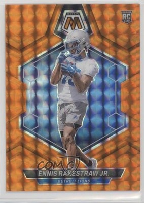 2024 Panini Mosaic Rookies Orange Prizm /199 Ennis Rakestraw Jr Rookie RC 19l7