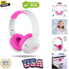 Kid Safe Noise Cancelling Wireless Headphones 15H Battery, 85dB Volume Limit,...