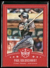 2019 Panini Diamond Kings Paul Goldschmidt 2002 DK Retro Framed Red #DK02-PG