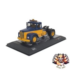 NEW Ixo Model Scania 110 Super 53 Blue/Yellow 1/43 TR122