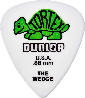 Dunlop Tortex Wedge Player's Pack, .88mm, 12 Picks