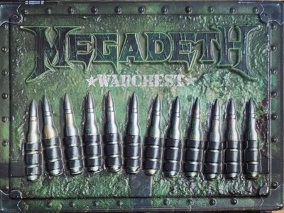 MEGADETH - WARCHEST - USA - BOX 4 CD + DVD