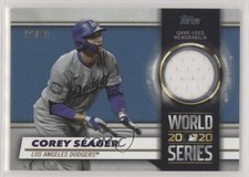 2021 Topps World Series Champion Relics 99/99 Corey Seager #WCR-CS 0v1