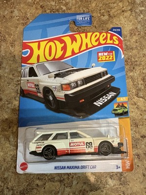 Hot Wheels HW Wagons 4/5 Nissan Maxima Drift Car 214/250 New For 2022 White