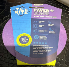 Tile Rite Paver + Glass Ultra Thin Diamond Cutting Disc 115mm Porcelain ULT191
