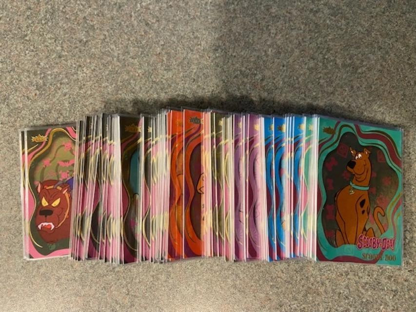 2025 Upper Deck Fleer Scooby Doo Silver Foil Set 100 Cards Daphne Shaggy Fred