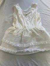 Rose Cottage Girls White Nylon Sleeveless Petticoat Slip 4T MPN 82045