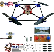 DIY Drone Kit with Brushless Motor & Dual Camera - STEM Building Project with Op