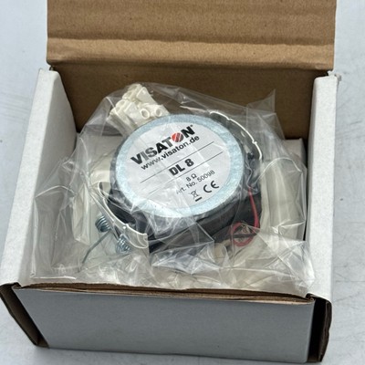 Visaton Speaker DL 8 White Art No 50098 10W Rated Power 8 Ohm Impedance