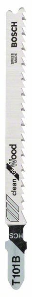 Bosch StichsÄGeblatt T 101 B, Clean For Wood, 5ER-PACK-image