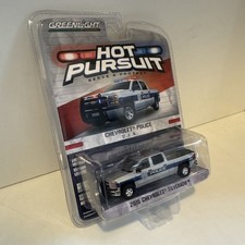 Greenlight Hot Pursuit 2015 Chevrolet Silverado Chevrolet Police USA 1:64