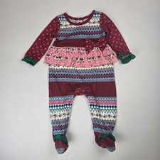 Matilda Jane Llama Snuggle Bug Pajamas Size 3/6m Choose Your Own Path Jammies