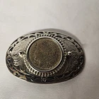 1921 Morgan Silver Dollar Belt Buckle