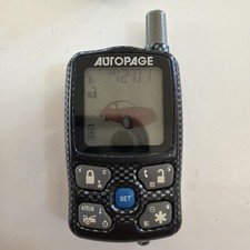 Autopage 2-way Lcd Remote Start Alarm Keyless Transmitter H50tr03 Tested