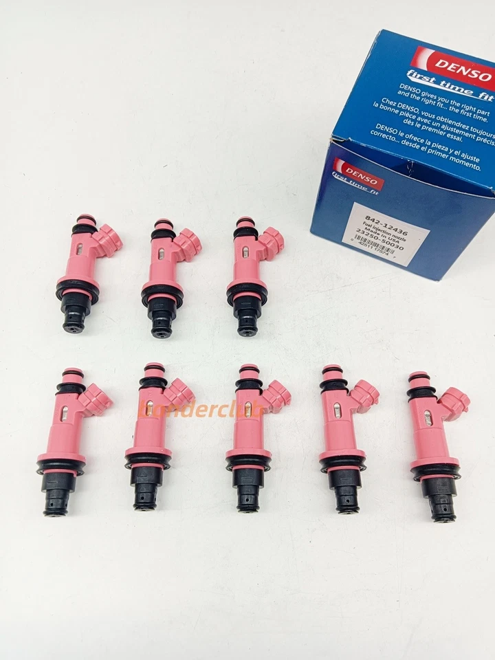 Denso 8* 23250-50030 FUEL INJECTORS For GS400 LS400 SC400 GS430 LS430 SC430 - Image 2 of 4